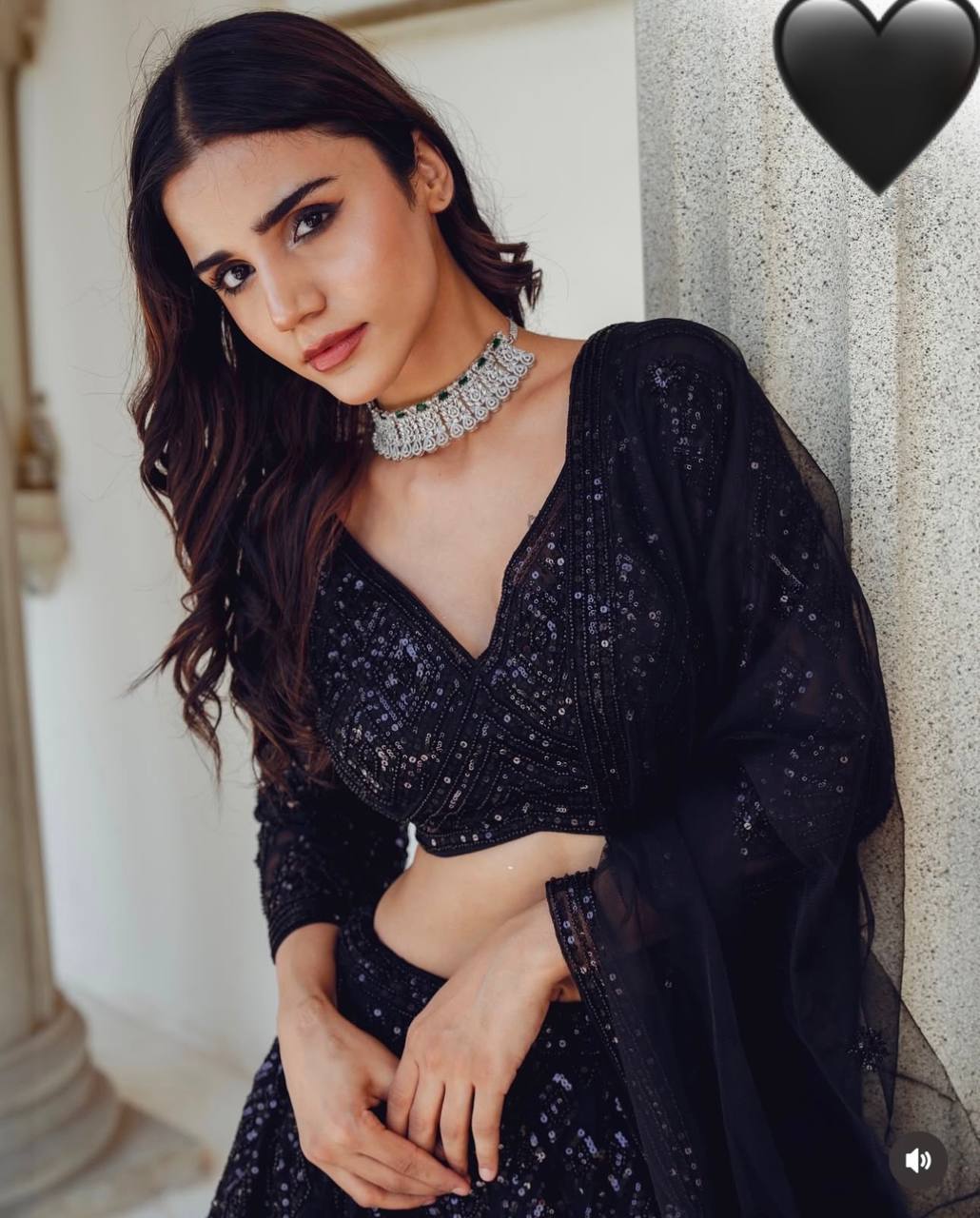 Eyes Catching Black Color Georgette Lehenga With Sequins And Dori Work Designer Lehenga Choli